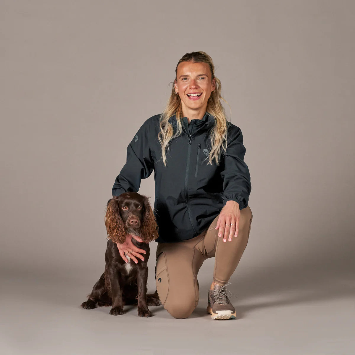 DogCoach FeelFree Ultralight Regenjacke I Sort I Torre