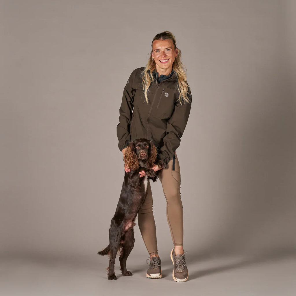 DogCoach FeelFree Ultralight Regenjacke I Bison I Wilma I Damen