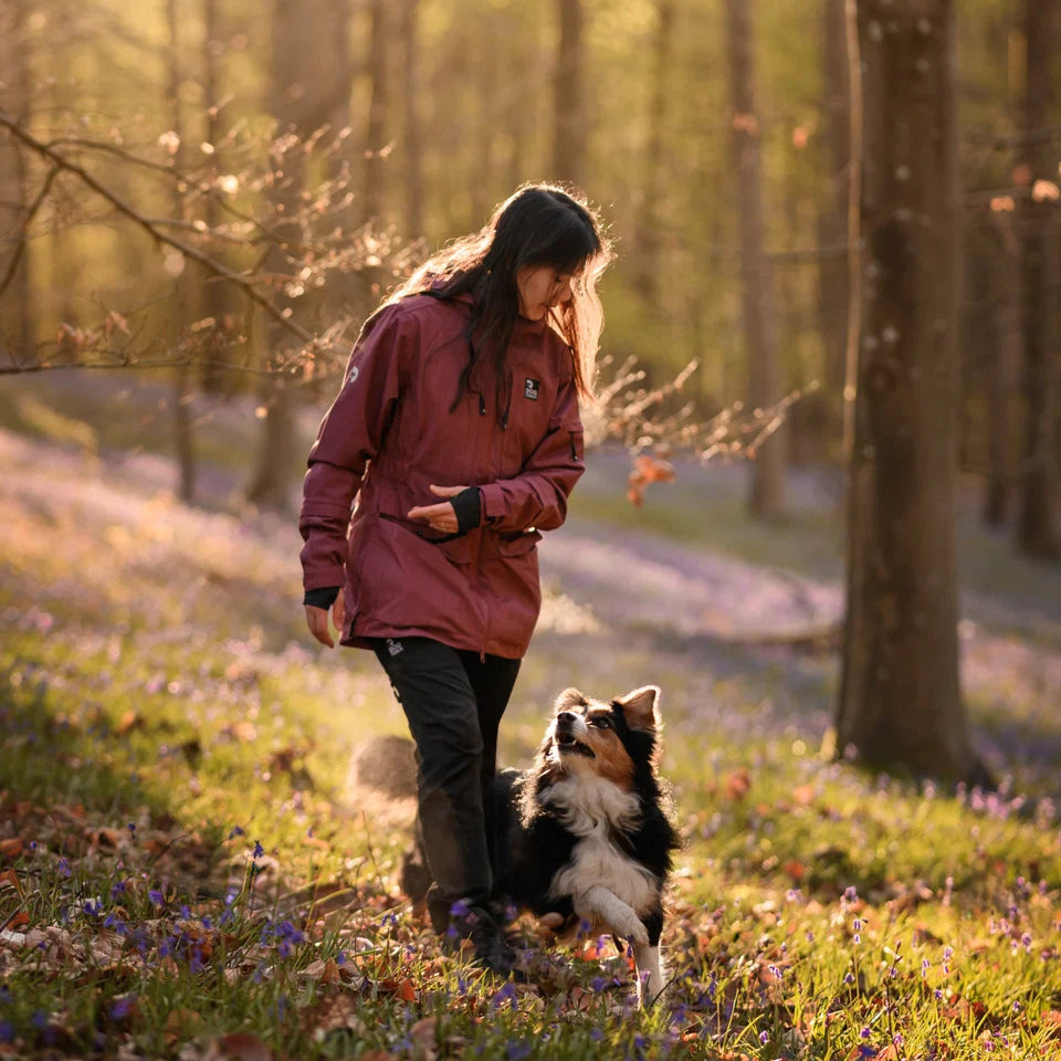 DogCoach Pack&Carry Shell Jacket 2.0 Woman | Rosewood