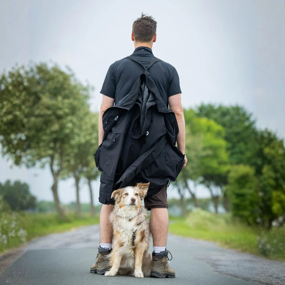 DogCoach Pack&Carry Shell Jacket 2.0 Herren | SCHWARZ