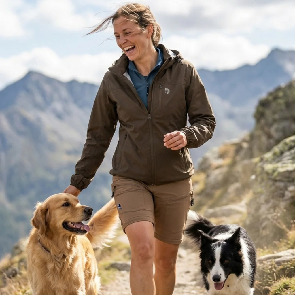 DogCoach FeelFree Ultralight Regenjacke I Bison I Wilma I Damen