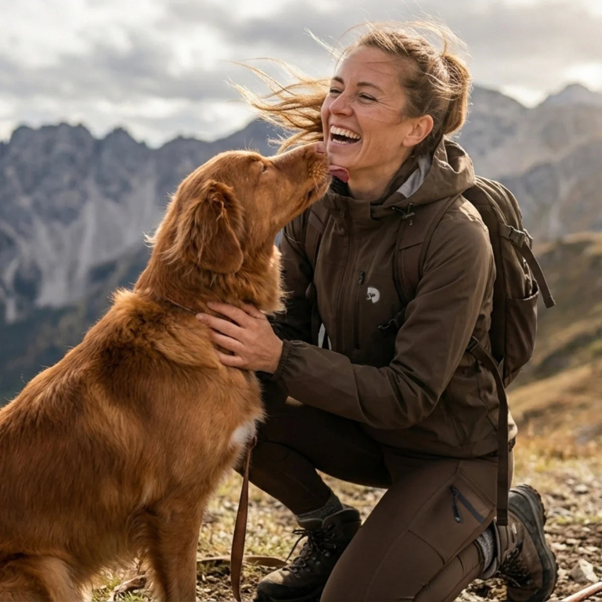 DogCoach FeelFree Ultralight Regenjacke I Bison I Wilma I Damen