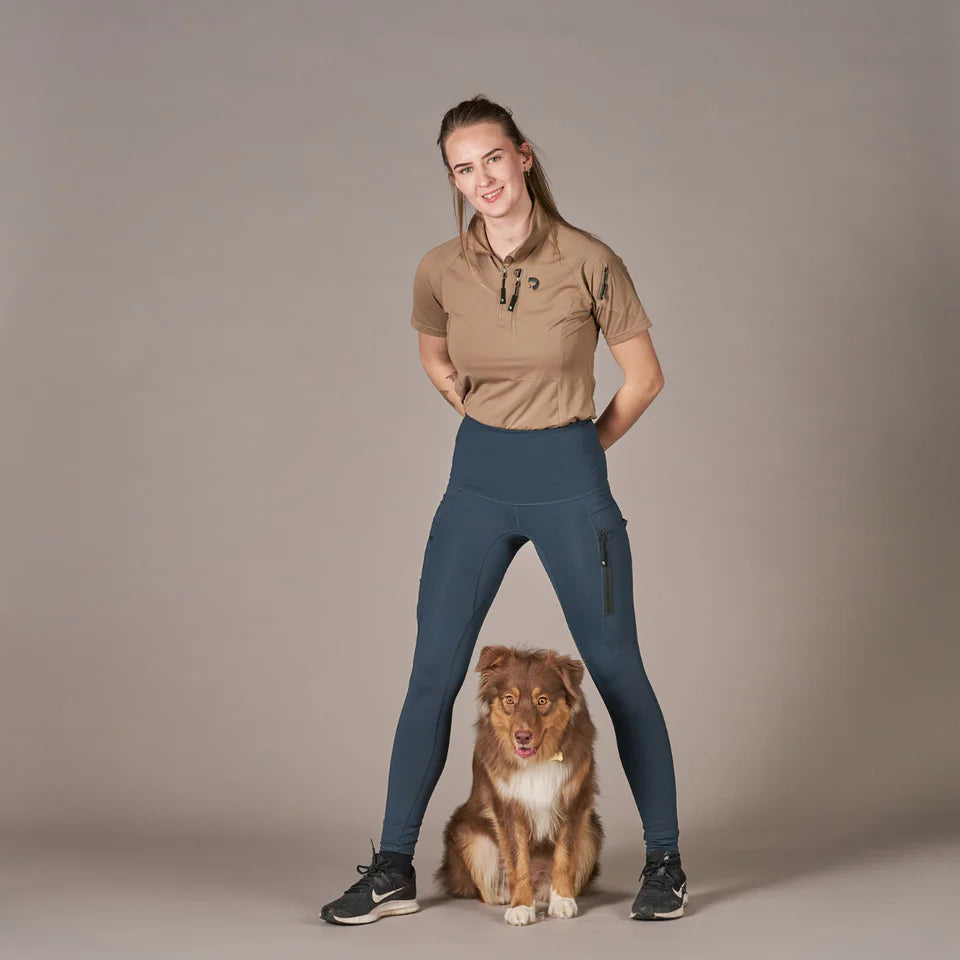 DogCoach FeelFree Basic T-Shirt MOCCA