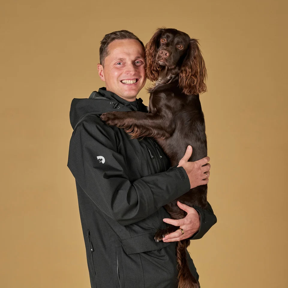 DogCoach Pack&Carry Shell Jacket 2.0 Herren | SCHWARZ
