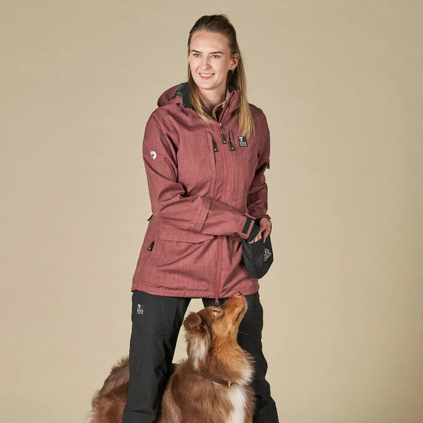 DogCoach Pack&Carry Shell Jacket 2.0 Woman | Rosewood