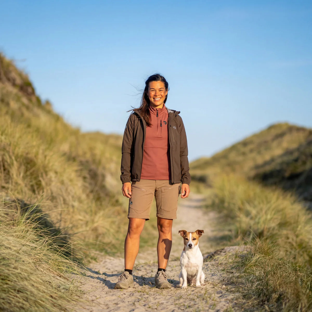 DogCoach FeelFree Ultralight Regenjacke I Bison I Wilma I Damen