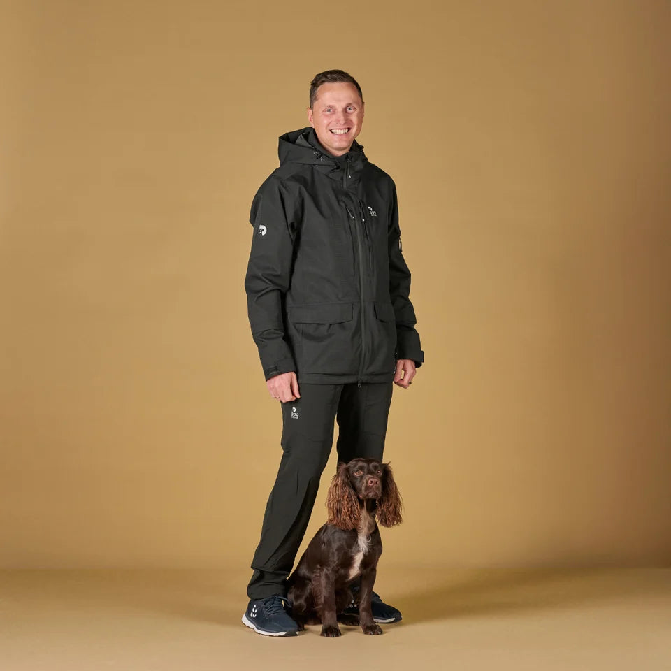 DogCoach Pack&Carry Shell Jacket 2.0 Herren | SCHWARZ