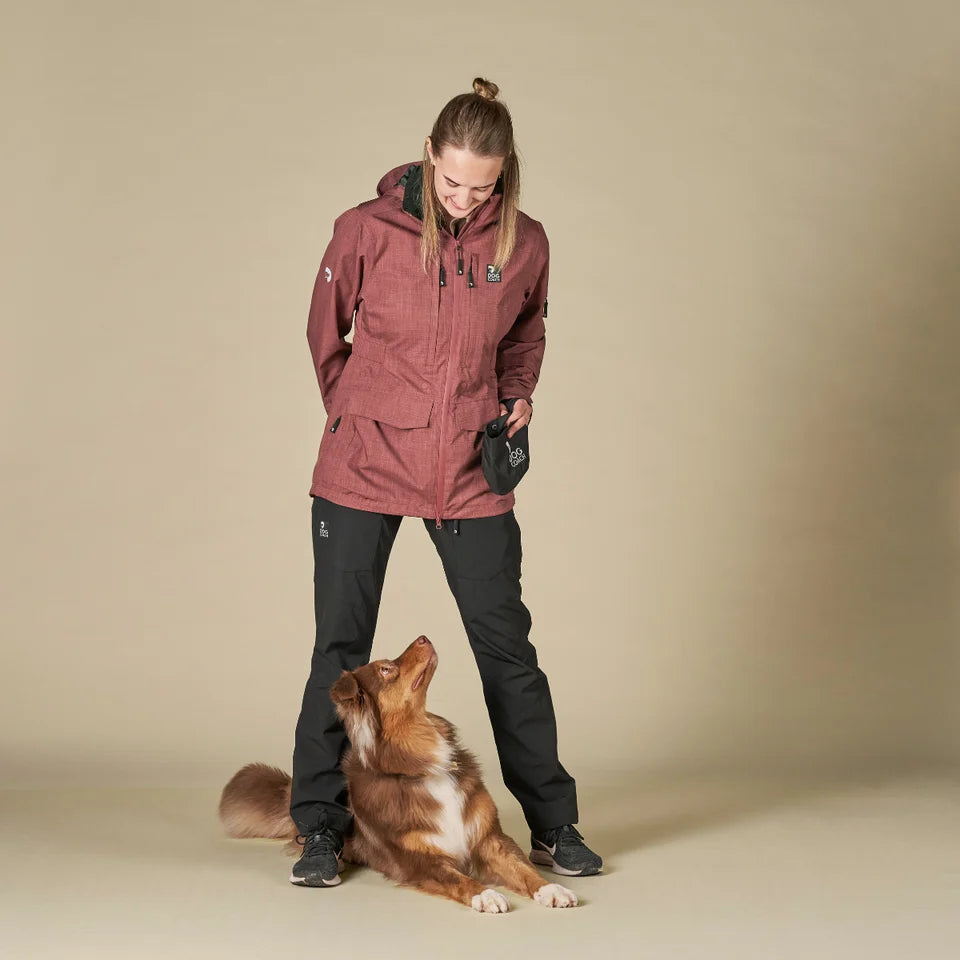 DogCoach Pack&Carry Shell Jacket 2.0 Woman | Rosewood