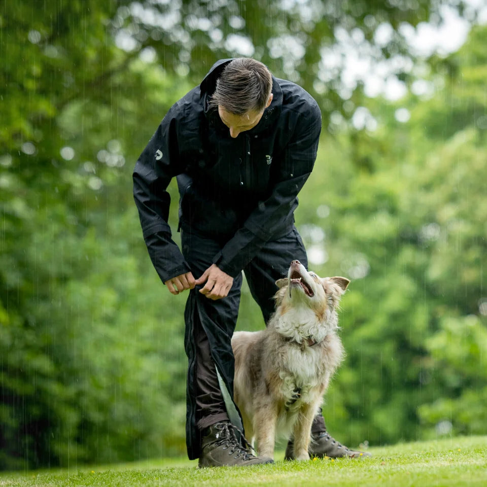 DogCoach Pack&Dry Quick Zip Hose SCHWARZ Herren