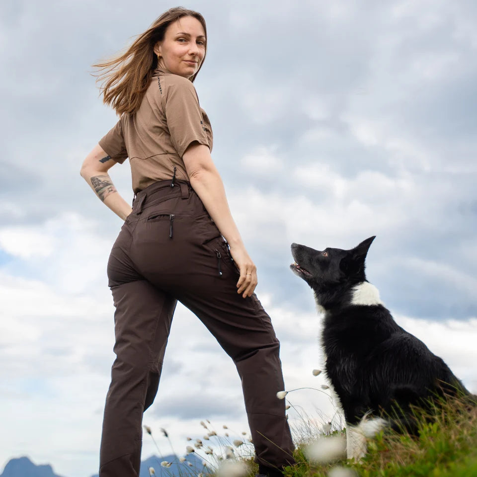 DogCoach Unisex Shellhose 2.0 BISON