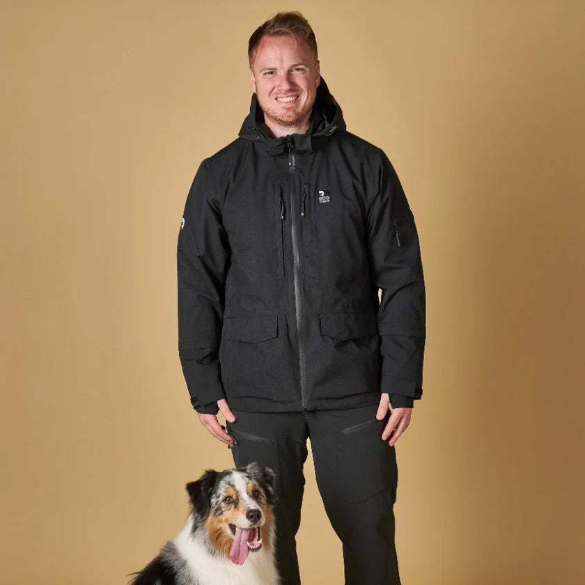 DogCoach Pack&Carry Shell Jacket 2.0 Herren | SCHWARZ