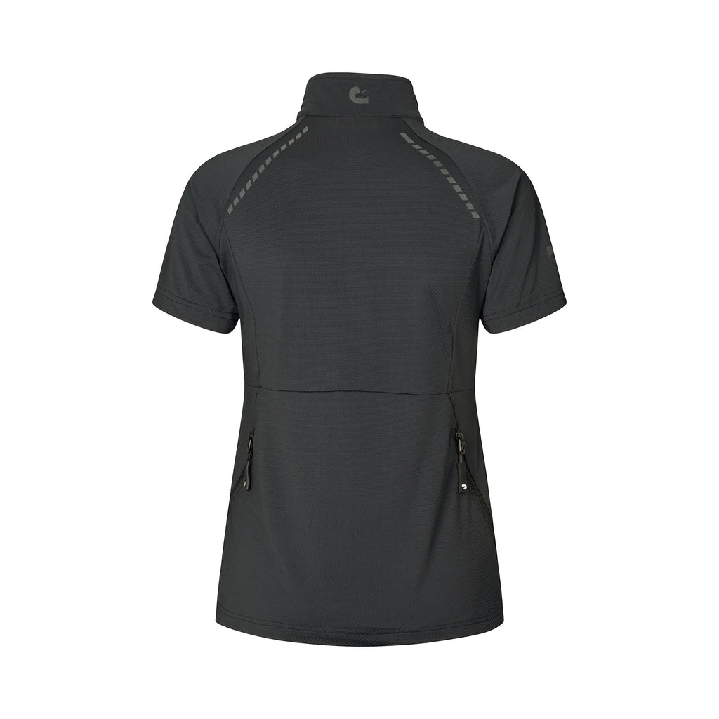 DogCoach FeelFree Dog Walker Zip T-Shirt Sort