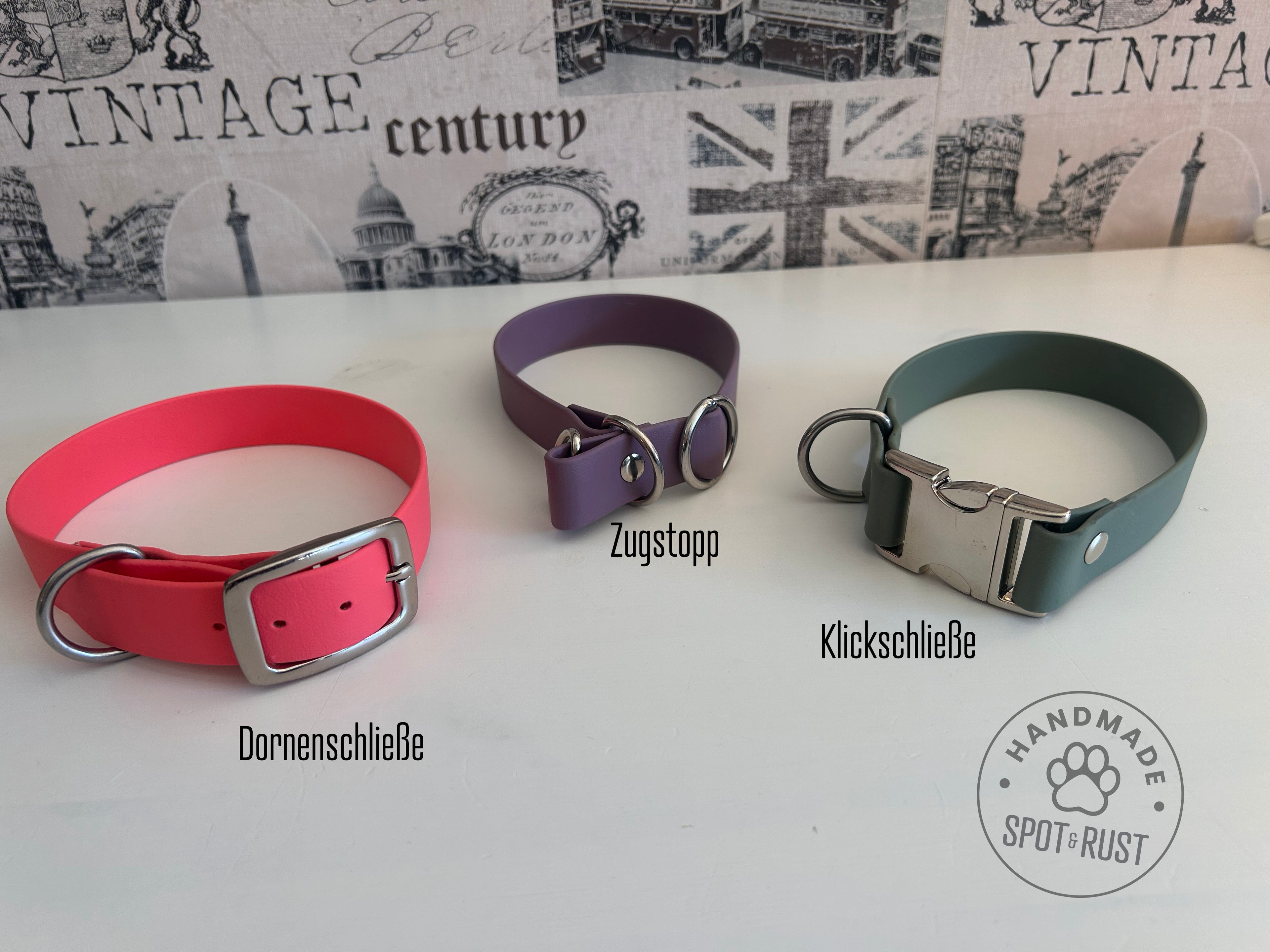 SPOT & RUST Halsband aus Biothane®