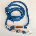 SPOT & RUST Tauleine mit Halsband -SET- Blau