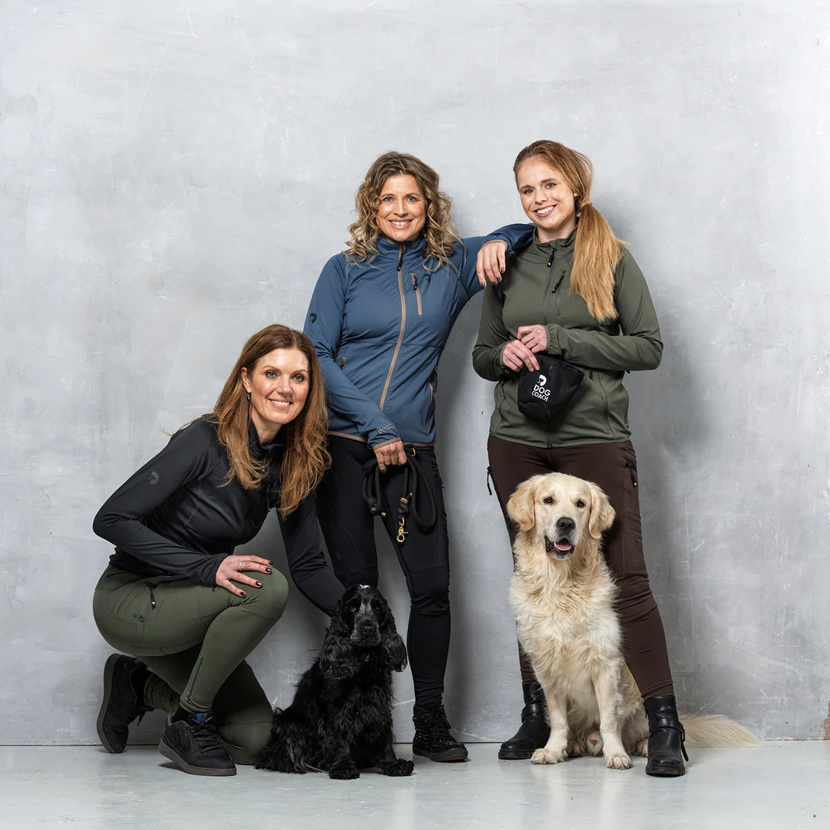 DogCoach FeelFree Dog Walker Tights | Beetle | Dakota