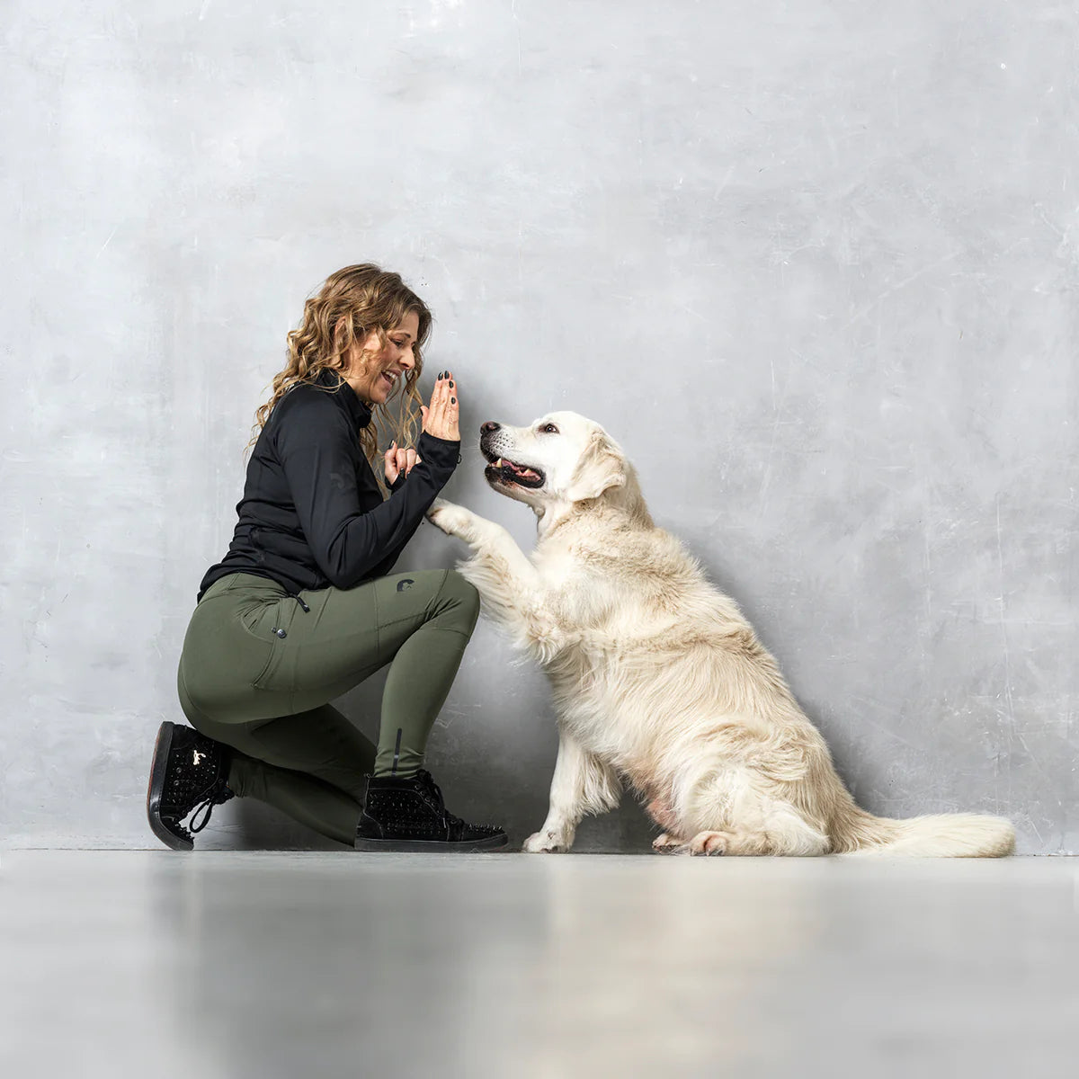 DogCoach FeelFree Dog Walker Tights | Beetle | Dakota
