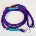 SPOT & RUST Tauleine mit Halsband -SET- Violet