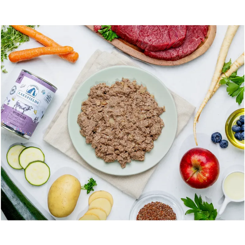 Lakefields Nassfutter Menü Rind WELPEN