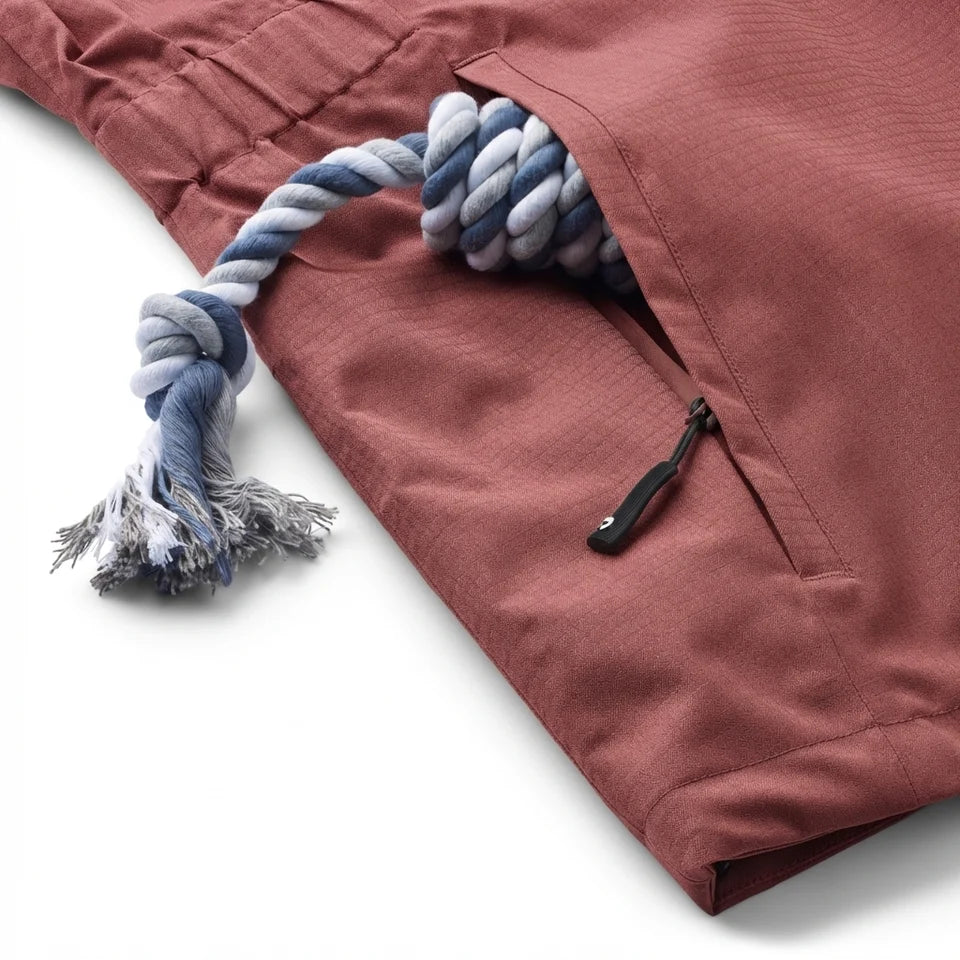 DogCoach Pack&Carry Shell Jacket 2.0 Woman | Rosewood
