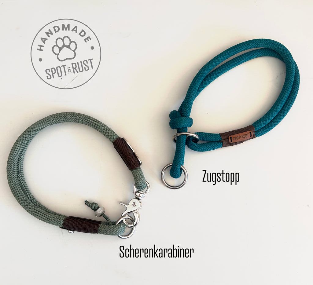 SPOT & RUST Halsband aus Tau