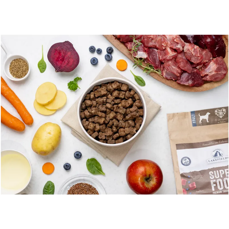 Lakefields Trockenfutter Superfood Lamm