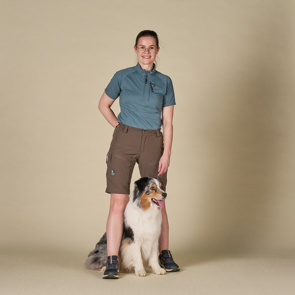 DogCoach 2-in-1 Summer Zip-Off Shellhose BISON