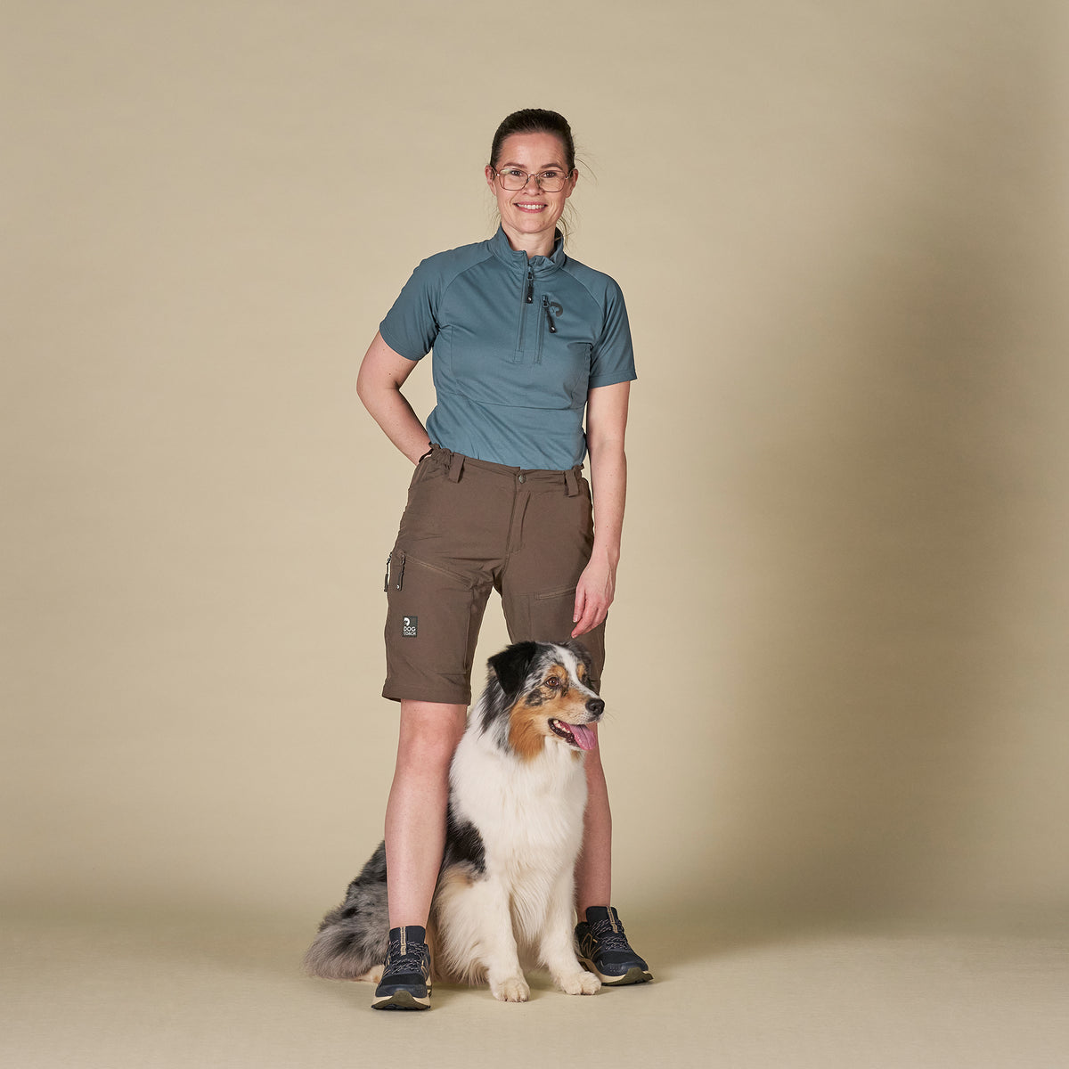 DogCoach 2-in-1 Summer Zip-Off Shellhose BISON