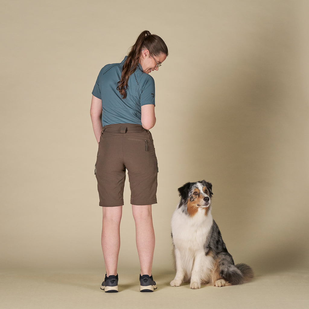 DogCoach 2-in-1 Summer Zip-Off Shellhose BISON