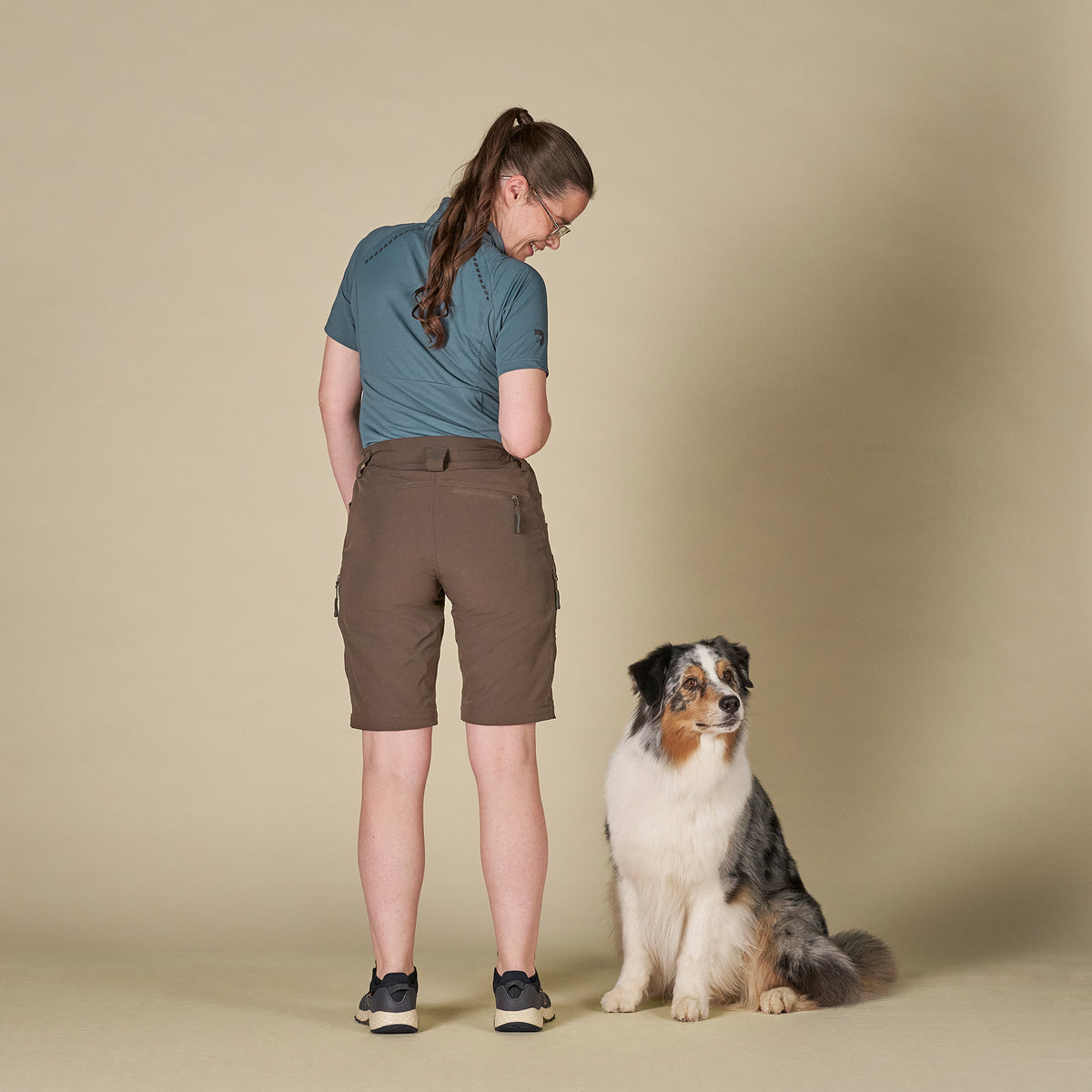 DogCoach 2-in-1 Summer Zip-Off Shellhose BISON