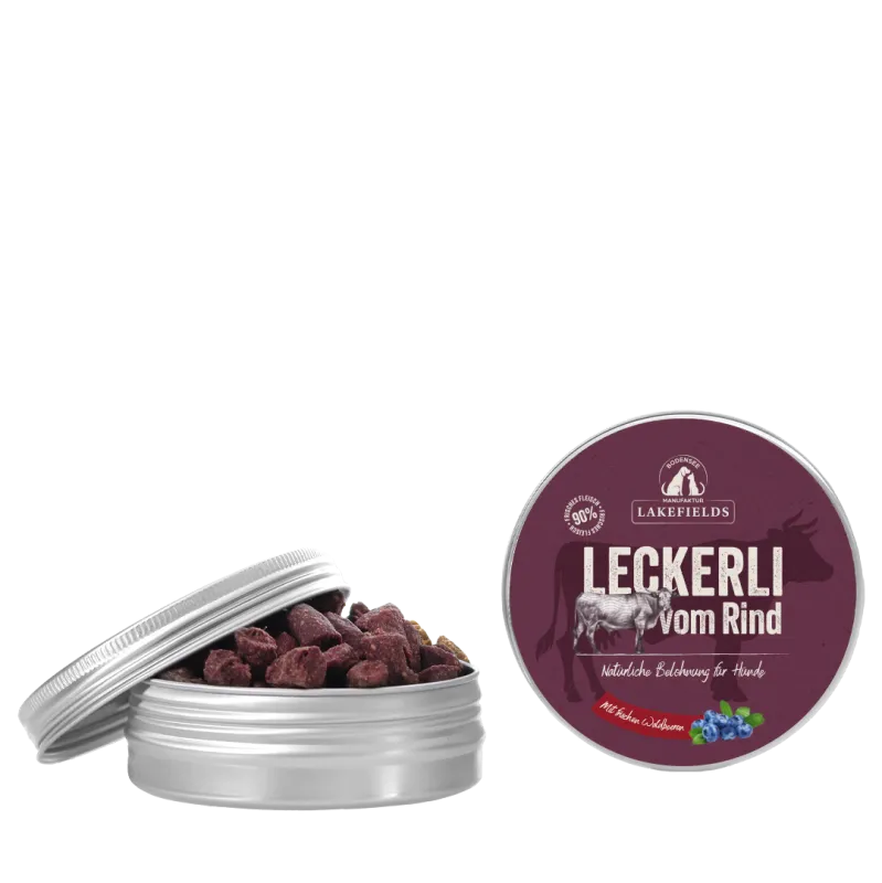 Lakefields Leckerli vom Weiderind