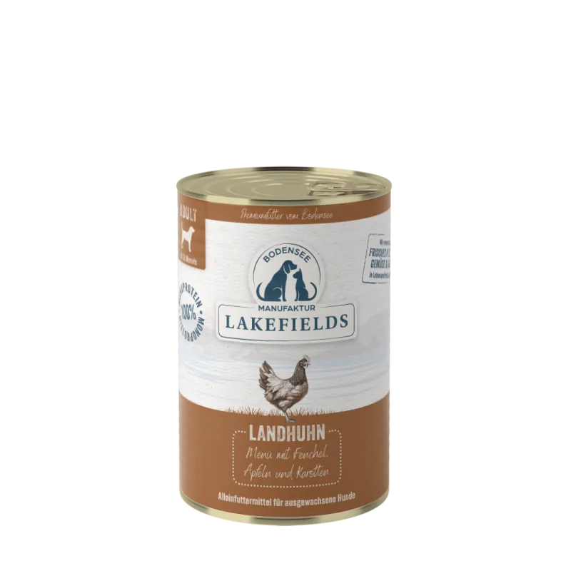 Lakefields Nassfutter Menü Huhn