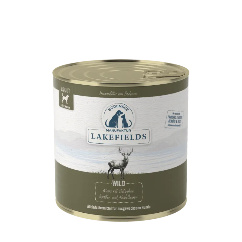 Lakefields Nassfutter Menü Wild