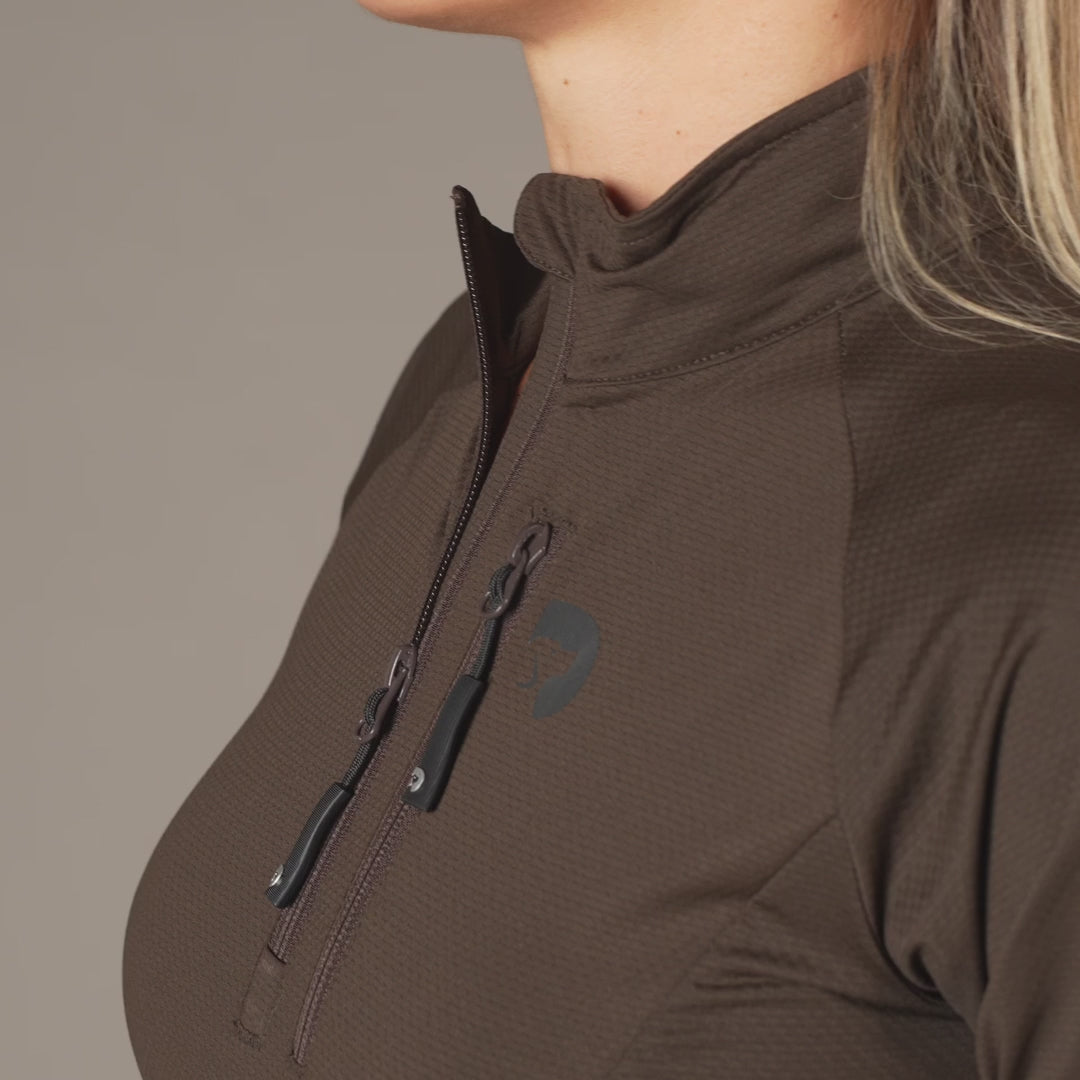 DogCoach FeelFree Basic T-Shirt MOCCA