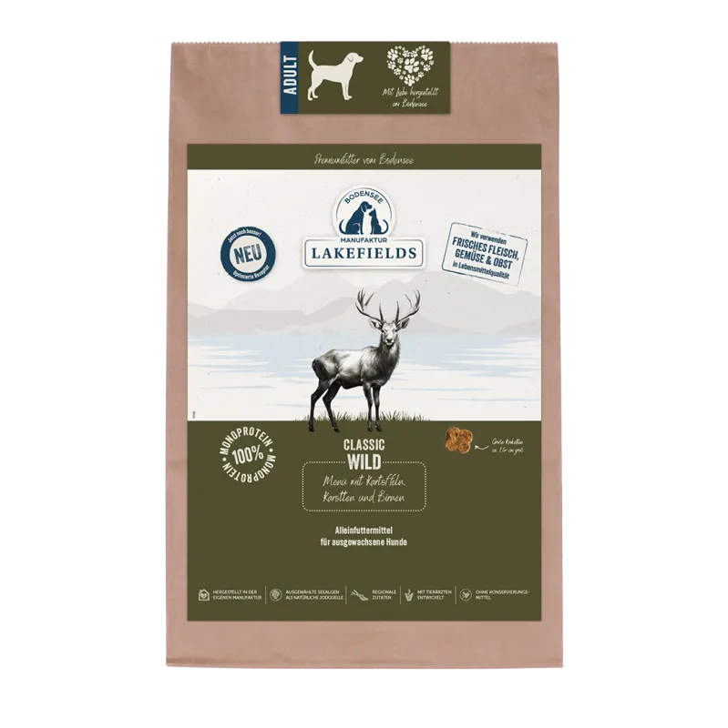 Lakefields Trockenfutter-Menü Wild