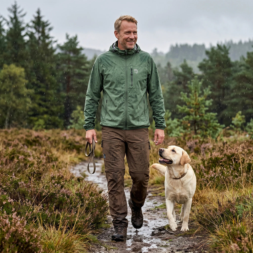 DogCoach FeelFree Ultralight Regenjacke I Forest I Tootsie I Damen