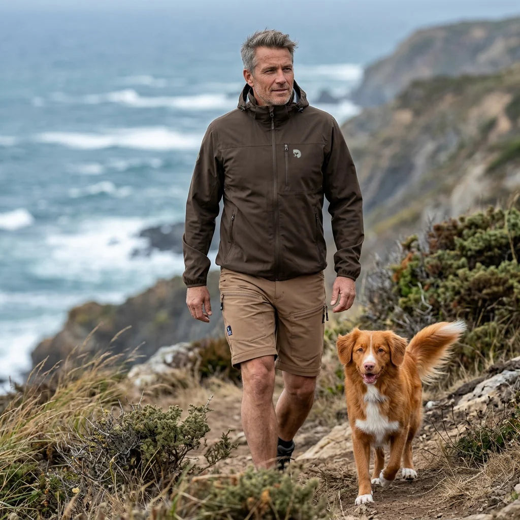 DogCoach FeelFree Ultralight Regenjacke I Bison I Wilma I Damen